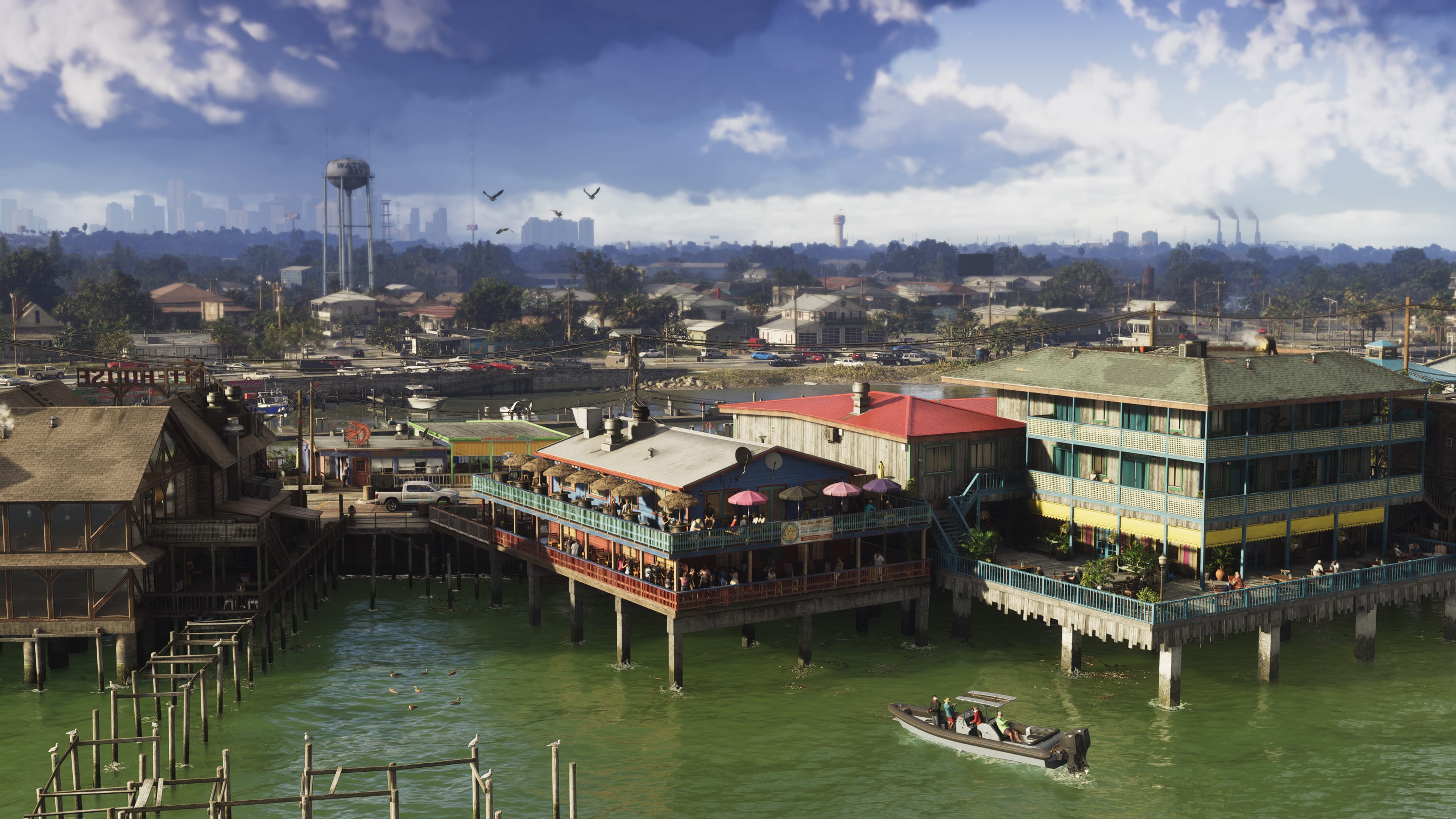 GTA 6 4K screenshot of the Grassrivers wetlands